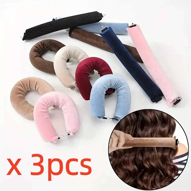 Sleeping Pack Overnight - 3pcs/pak Alat Pengeriting Rambut Tanpa Panas,