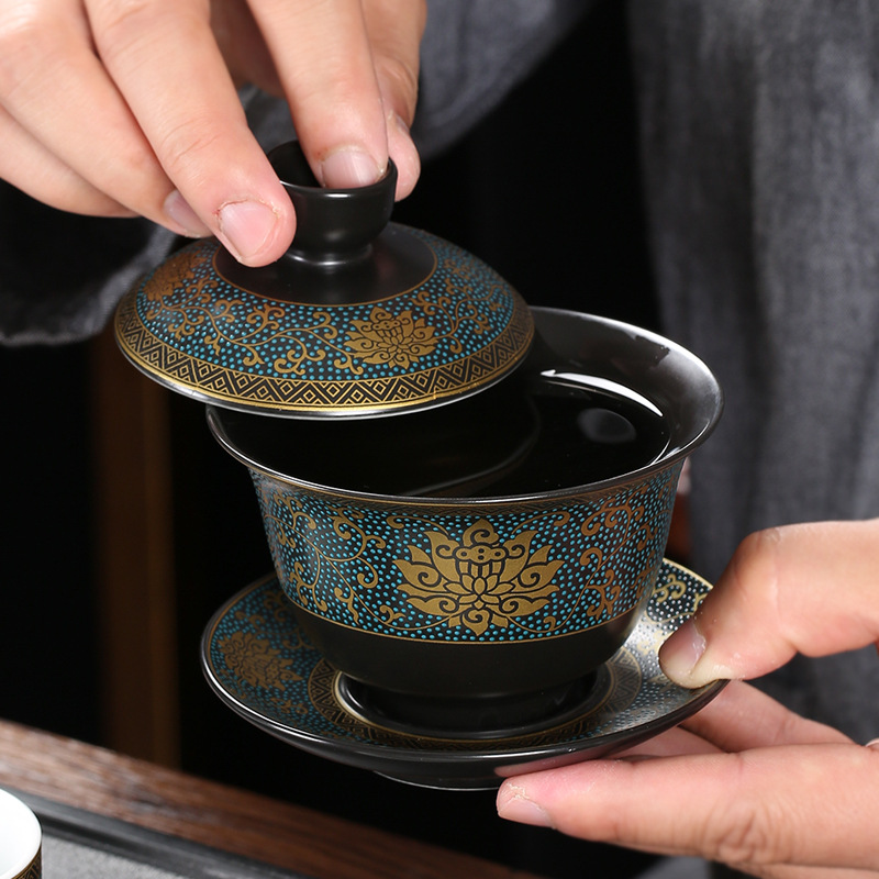 Korean Tea Set - Set Teh Cina Klasik Cangkir Teh