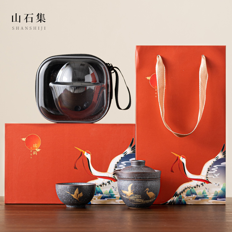 Zen teko dan Set cangkir Kit,  - Korean Tea Set ulasan dan harga