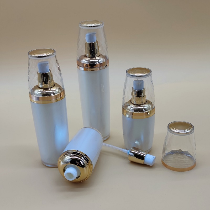 Botol pompa akrilik bentuk man - Essence Serum Toner ulasan dan harga