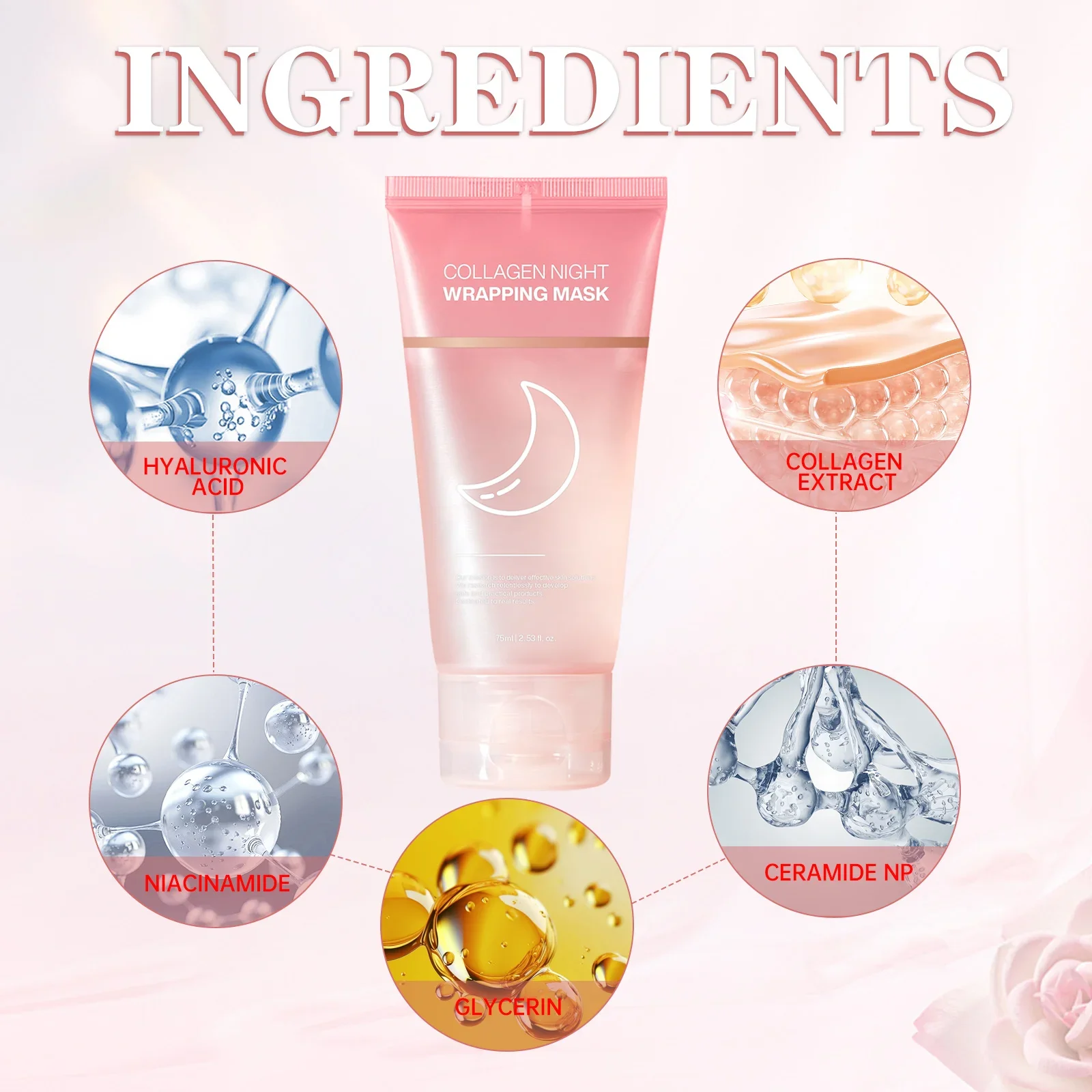 Masker Malam Kolagen 75ml - Pa - Sleeping Pack Overnight ulasan dan harga