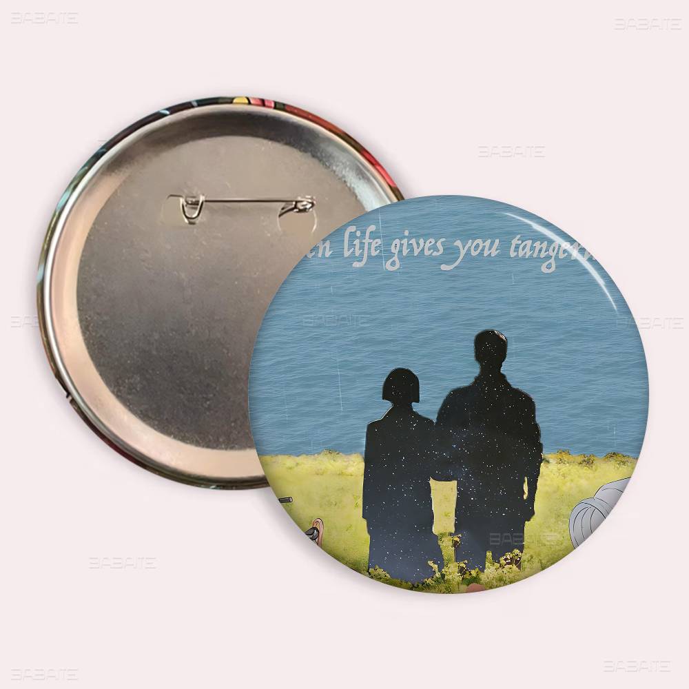 Bros Pin Bulat Buatan Tangan M - Lifestyle Of Korean ulasan dan harga