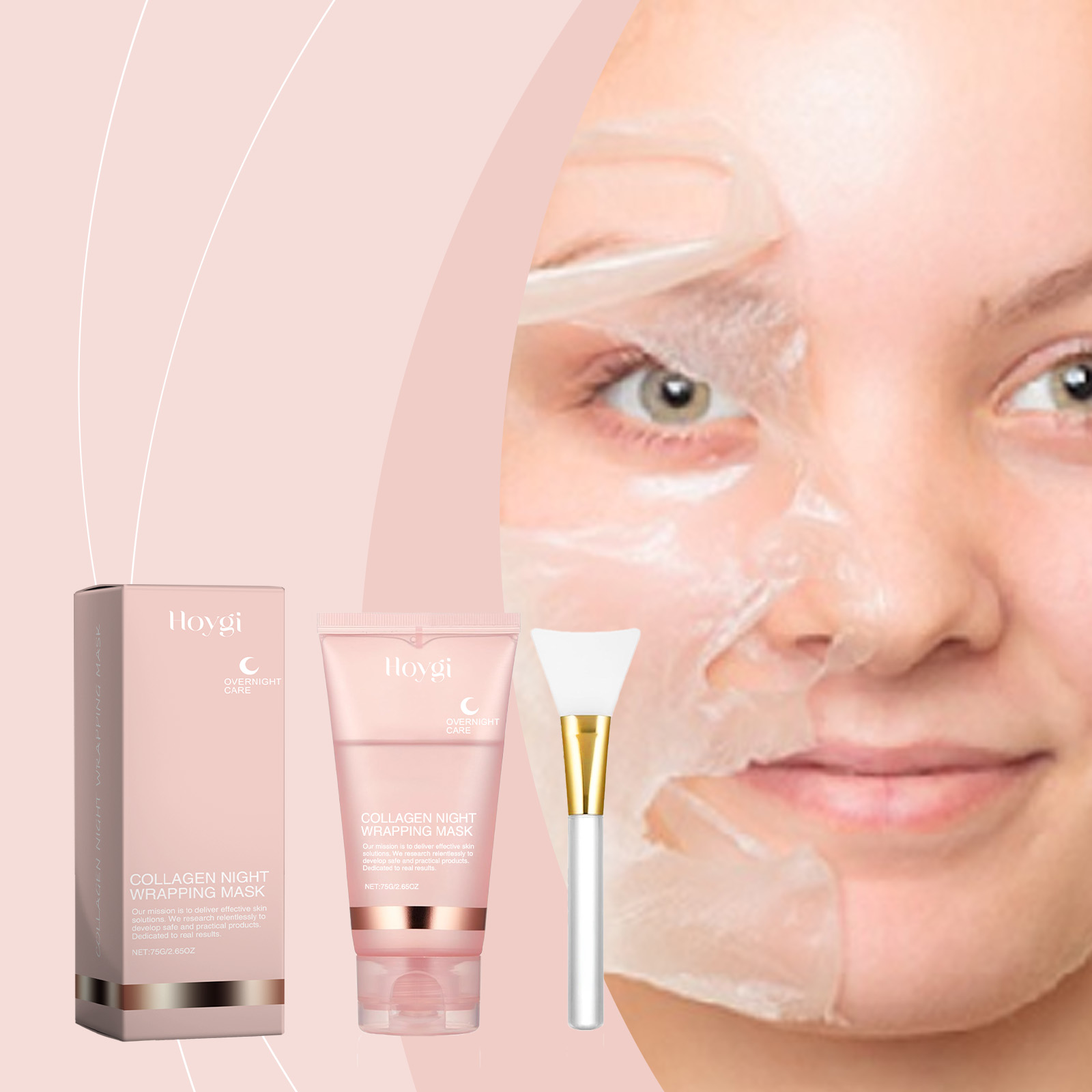 Masker Kolagen Deep Peel Off,  - Sleeping Pack Overnight ulasan dan harga