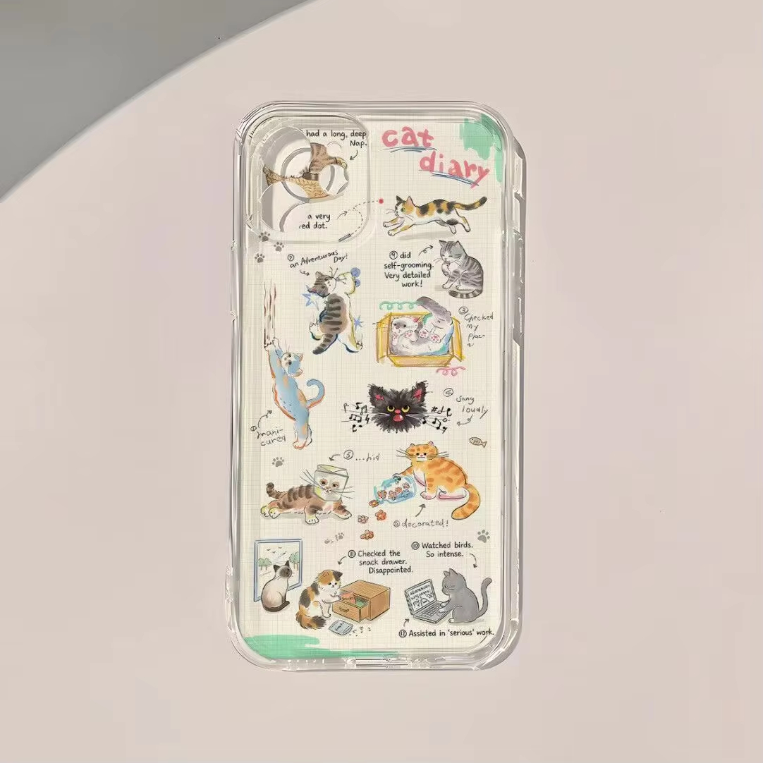 Casing Ponsel Motif Kucing Luc - Lifestyle Of Korean ulasan dan harga