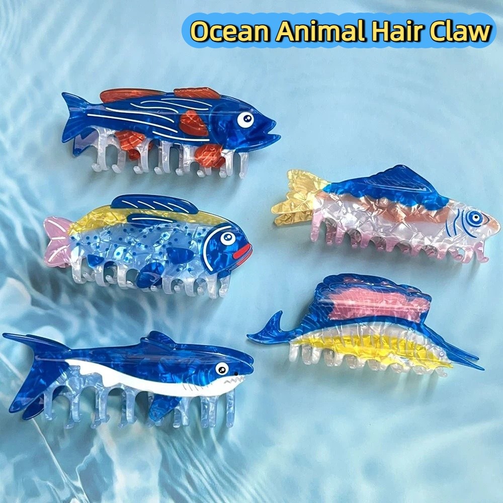 Jepit Rambut Hewan Laut, Jepit - Lifestyle Of Korean ulasan dan harga