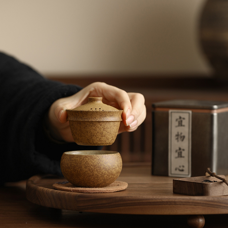 Set teh portabel untuk satu or - Korean Tea Set ulasan dan harga
